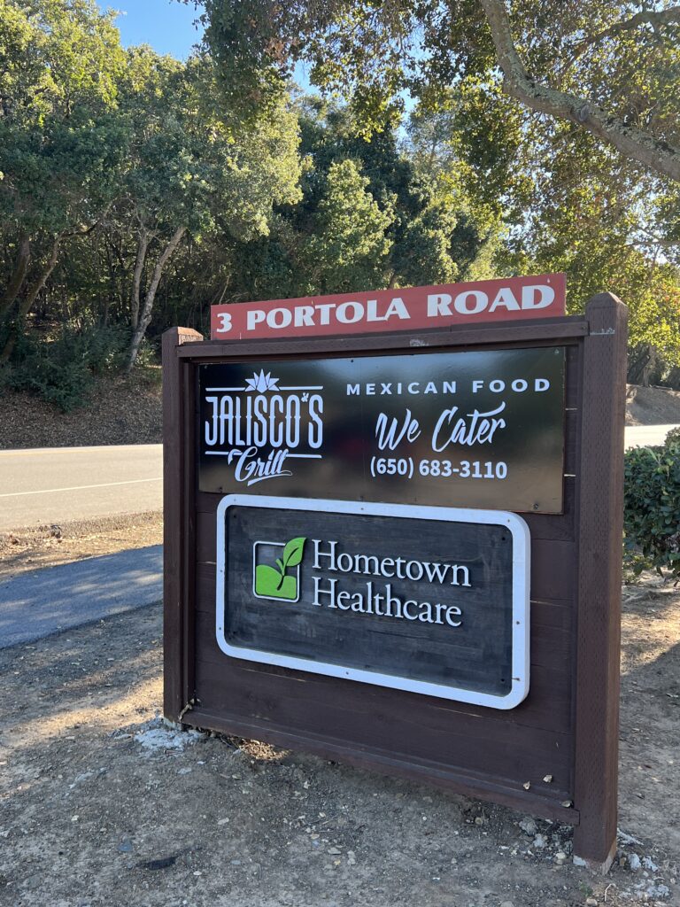 Restaurant sign