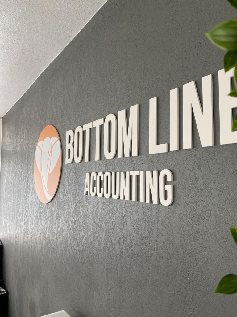 Lobby sign