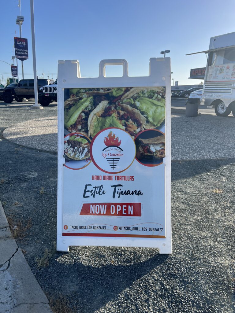 A frame sign