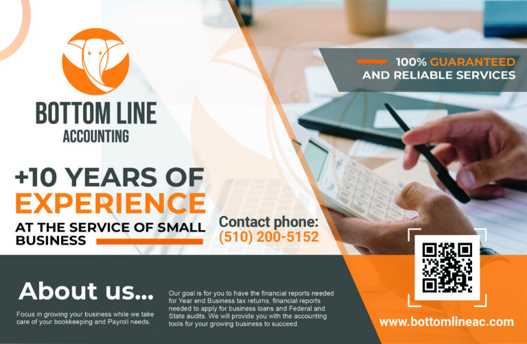 Flyer for Bottom Line